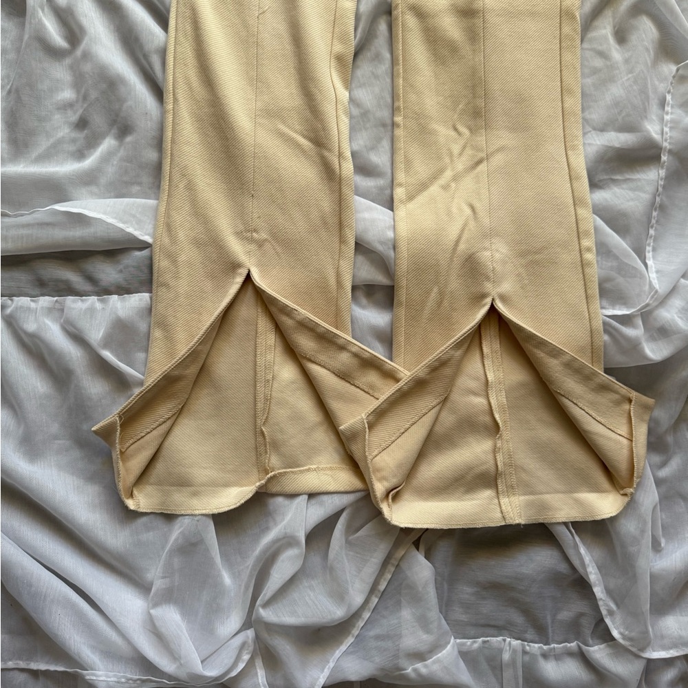 Mango Flare Pants with Slit on Legs - Picture 5 of 9